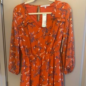 Collective concepts jolanda ruffle detail dress